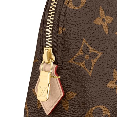 louis vuitton monogram canvas cosmetic pouch|louis vuitton hard makeup case.